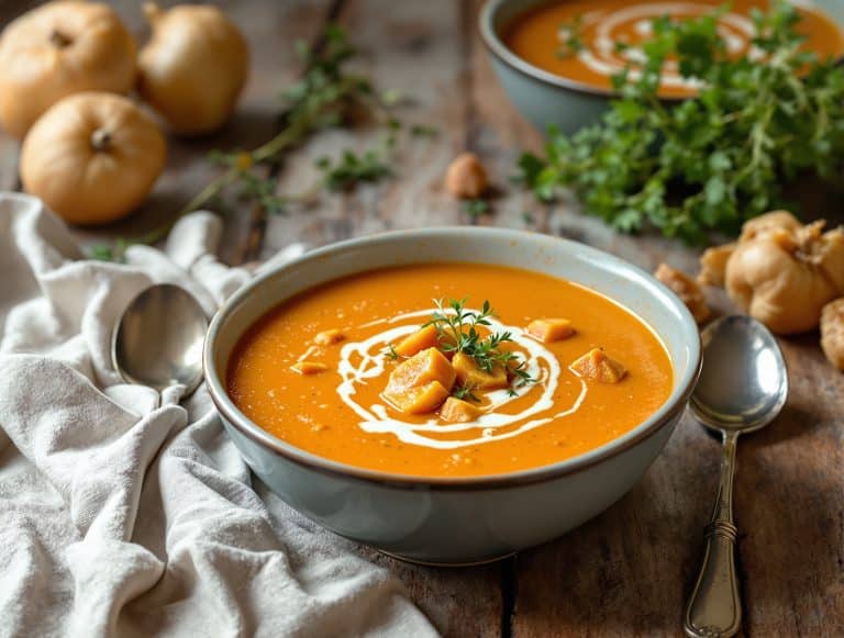 soupe au potiron recette de grand-mère