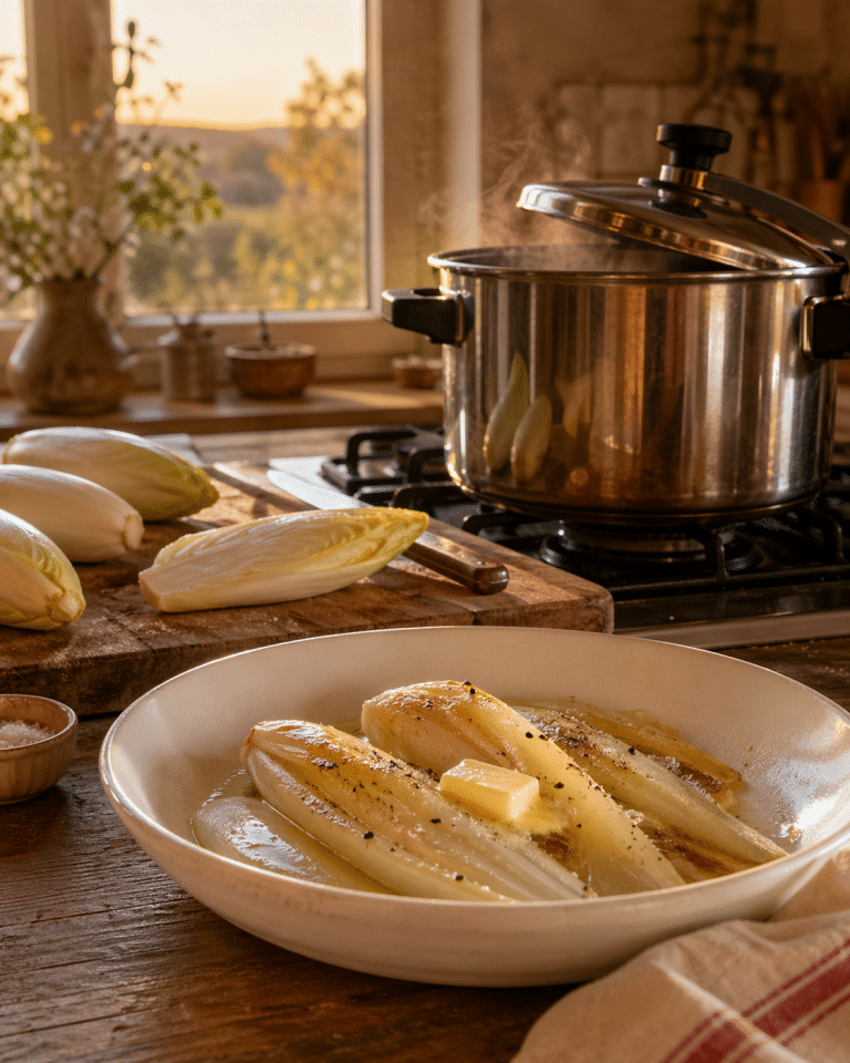 cuisson endives cocotte minute
