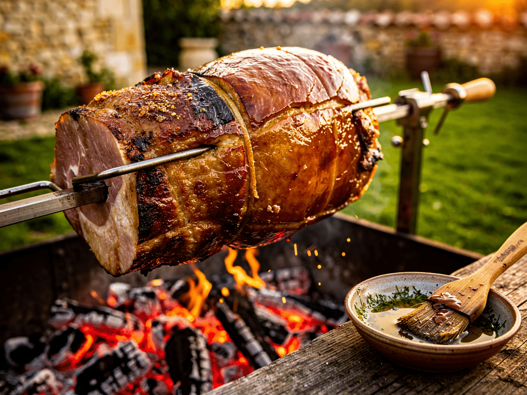 Jambon à la broche
