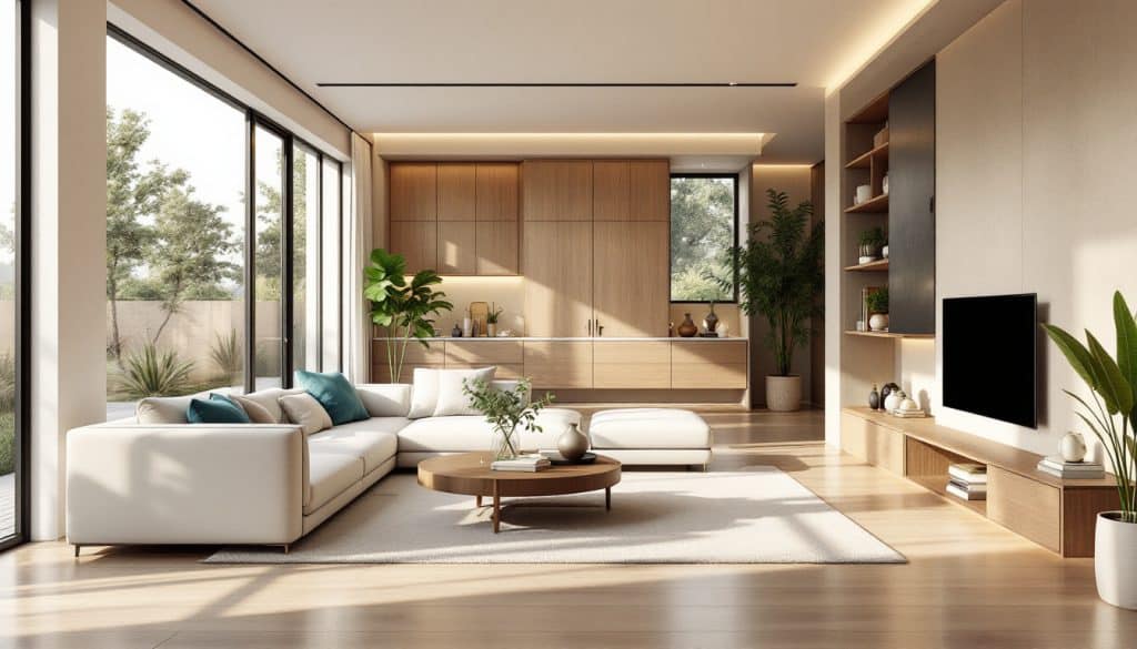 découvrez l'agencement intérieur sur mesure pour votre maison à langel, alliant design élégant et optimisation optimale de l'espace pour un habitat fonctionnel et esthétique.
