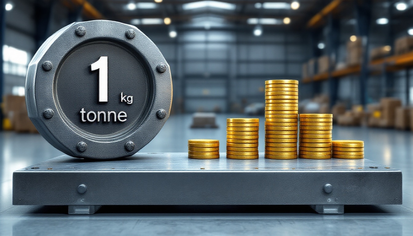 convertissez facilement 1 tonne en kilogrammes grâce à notre outil simple et rapide pour toutes vos conversions de poids.