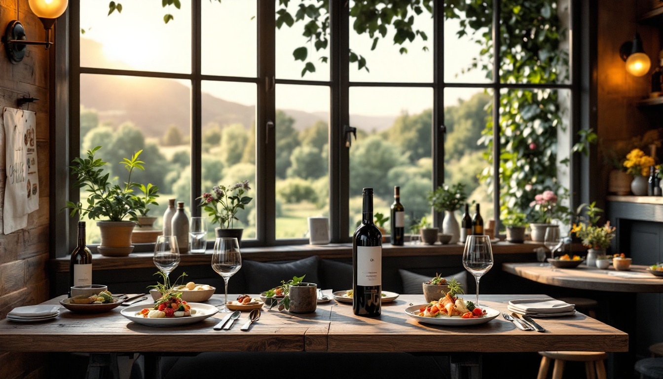 découvrez cerise et vinaigrette, un restaurant bistronomique à saoû, où une cuisine inventive et raffinée vous promet une expérience gustative unique au cœur d'un cadre convivial.