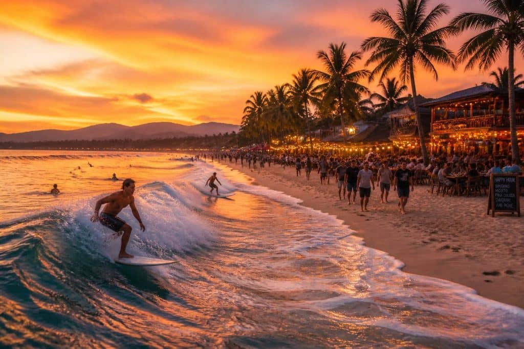 découvrez kuta à bali, en indonésie : une destination incontournable pour ses plages paradisiaques, ses spots de surf réputés et sa vie nocturne animée.
