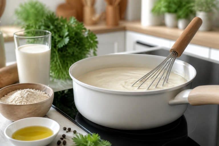 découvrez une recette facile et légère de béchamel healthy sans beurre, parfaite pour cuisiner sainement tout en conservant le goût délicieux.