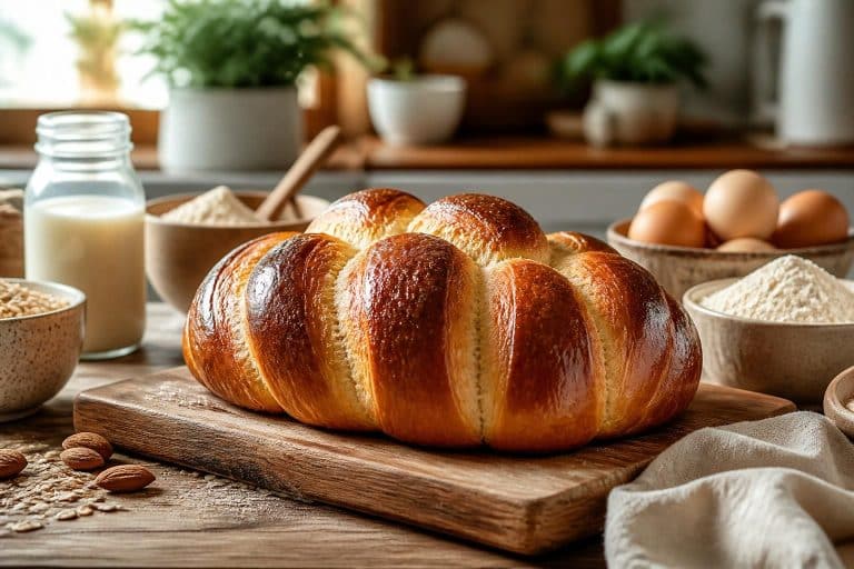 découvrez notre recette de brioche healthy maison, rapide à préparer et sans sucre raffiné, pour un petit-déjeuner gourmand et équilibré.