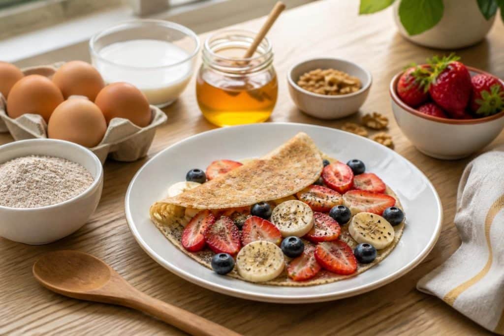 Crêpe healthy : recette facile et ingrédients naturels