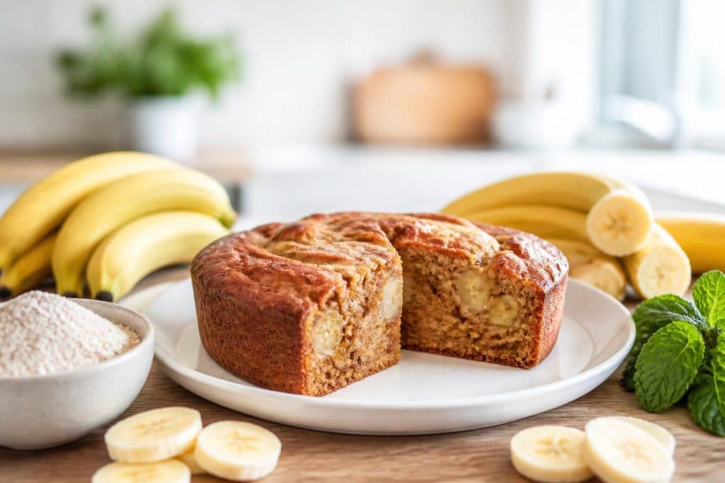 découvrez notre recette facile et rapide de gâteau banane healthy, sans sucre ajouté, pour un dessert délicieux et équilibré à partager en toute simplicité.