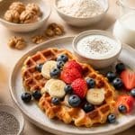 découvrez une recette facile de gaufres healthy avec des ingrédients sains pour un petit-déjeuner gourmand et équilibré.