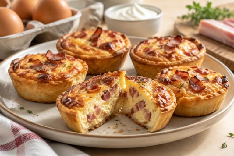 préparez de délicieuses mini quiches lorraines facilement et rapidement, avec une recette simple idéale pour l’apéritif ou un repas gourmand.