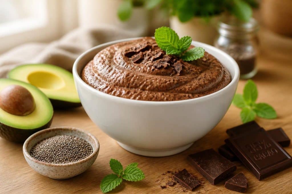 découvrez une recette de mousse au chocolat healthy, légère, rapide à préparer et sans sucre ajouté, parfaite pour allier gourmandise et bien-être.