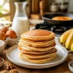 découvrez une recette rapide et facile de pancakes protéinés maison sans whey, idéale pour un petit-déjeuner sain et gourmand.