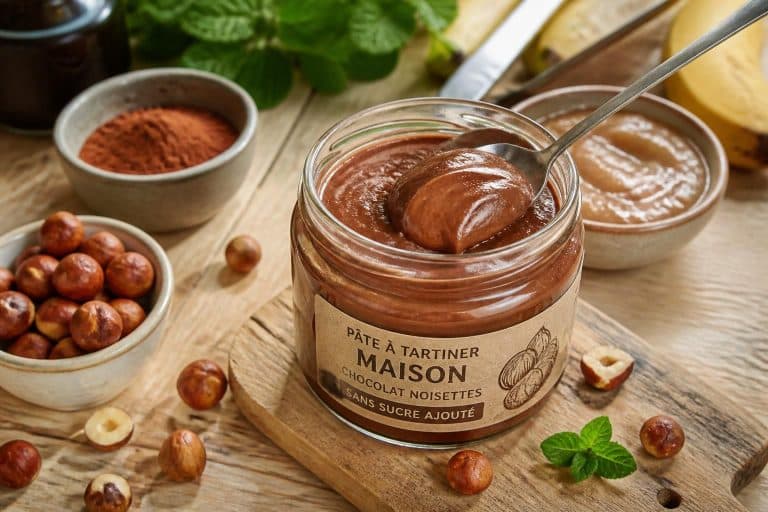découvrez une recette facile de pâte à tartiner maison healthy, sans sucre ajouté, pour un plaisir gourmand et sain à partager.
