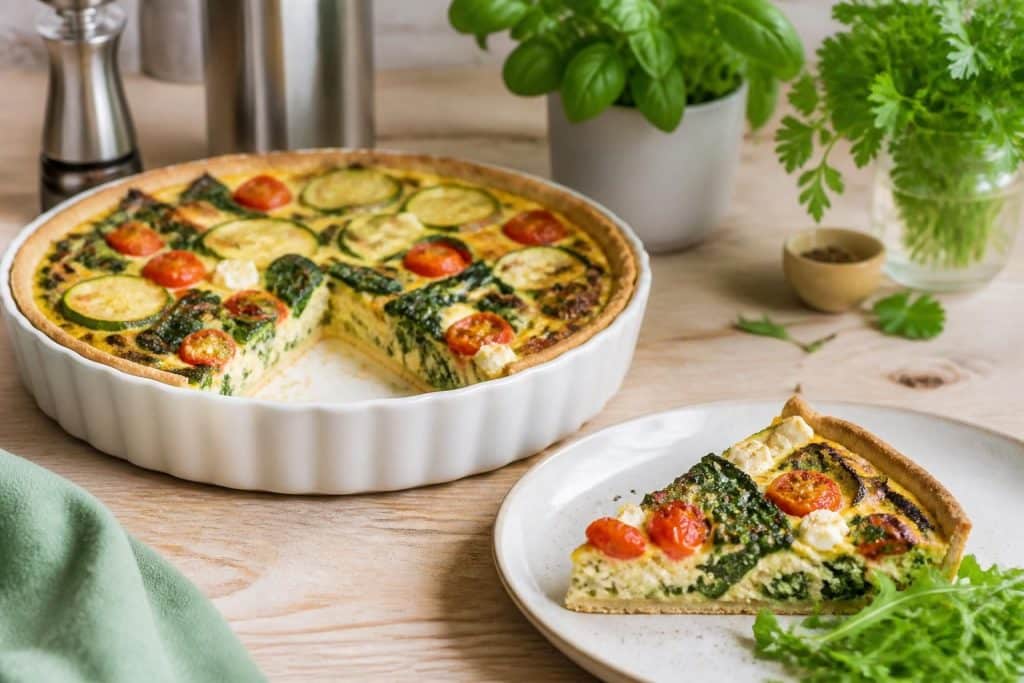 découvrez notre recette de quiche healthy, légère et savoureuse, facile à préparer pour un repas équilibré et gourmand.