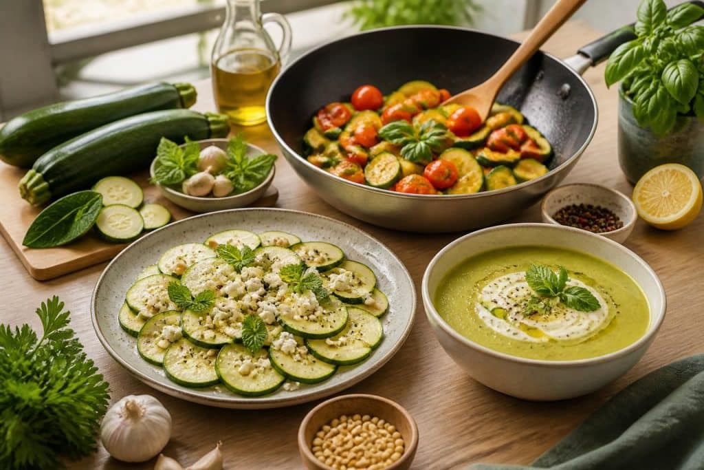 découvrez des recettes de courgettes healthy, faciles et rapides à préparer pour vos repas quotidiens. idéales pour manger sainement sans perdre de temps !