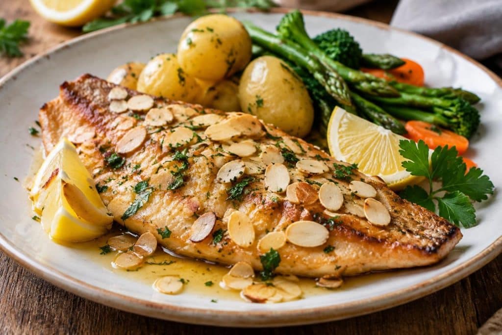 découvrez une recette facile et rapide de truite aux amandes : un plat savoureux, prêt en quelques minutes, idéal pour un repas gourmand.