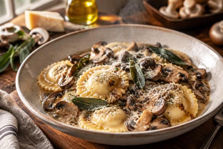 découvrez une recette facile et savoureuse de ravioli aux champignons, avec une farce fondante et des saveurs réconfortantes. idéale pour un repas gourmand !